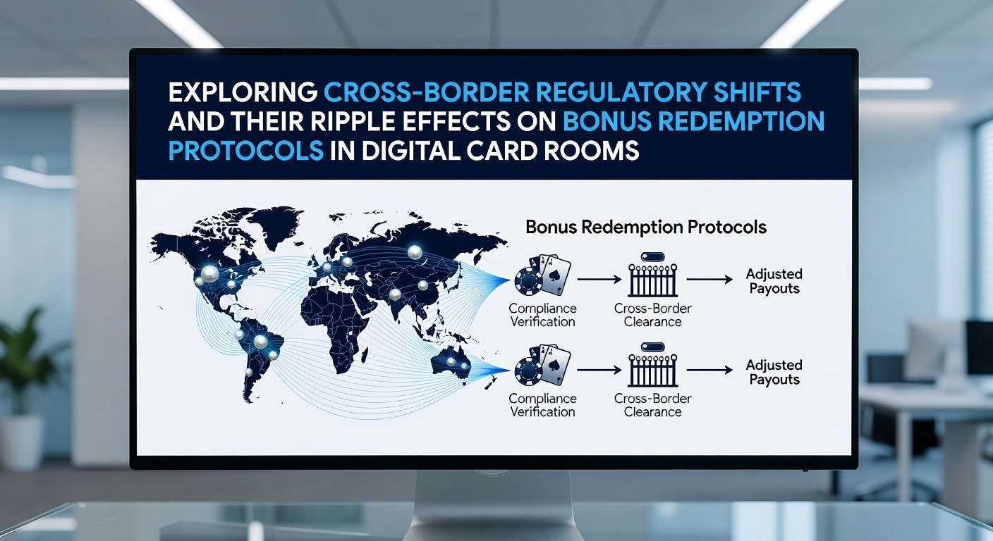 Digital card room interface displaying bonus redemption options across multiple international platforms