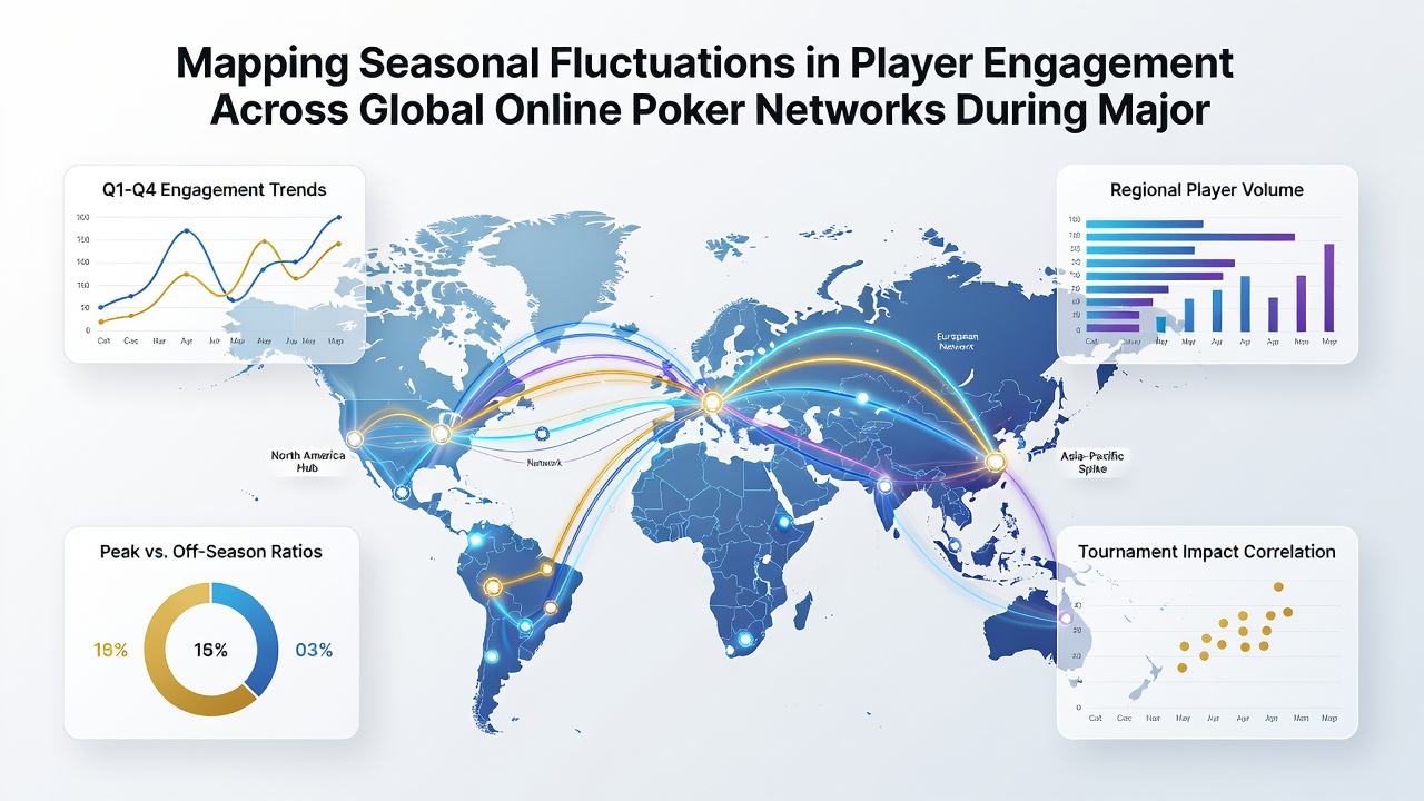 Chart displaying player engagement fluctuations correlated with major sporting event schedules