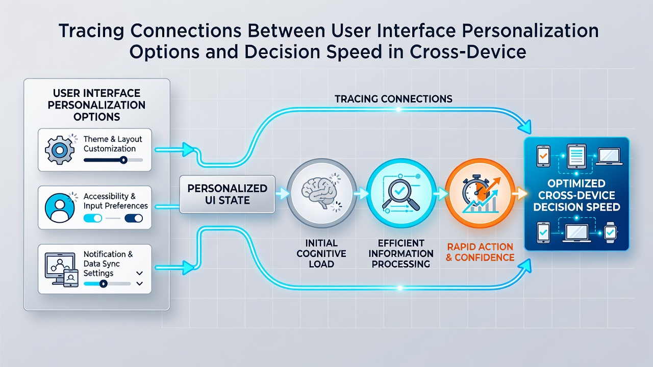 Data visualization showing decision speed improvements linked to UI customizations in poker apps